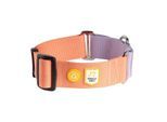Woolly Wolf Halsband Color Block Martingale Salmon Pink Mix L
