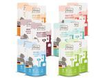 MjAMjAM Nassfutter Katze Adult, Quetschie 12x125 g Mixpaket 3