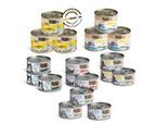 Dogs'n Tiger Adult Nassfutter Katze, Mixpaket Lecker Meer! 18 teilig