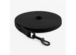 THE DOG IDEA Schleppleine Schwarz 15 m