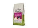 MyPetClub weizenfreies Trockenfutter für Hunde mit Ente, Huhn & Pute und hohem Fleischanteil - 14.5kg