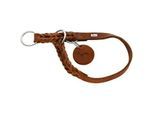 Hunter Dressurhalsung Solid Education cognac 40 cm