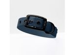 THE DOG IDEA Biothane Halsband Navy Schwarz XS