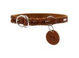 Hunter Dressurhalsung Solid Education cognac 30 cm