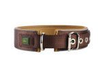 Hunter Halsband Neopren Reflect braun/ caramell 50 cm