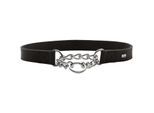 Hunter Halsung mit Kette Aalborg schwarz 38,5 cm