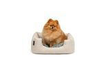 Lionto Hundebett mit Wendekissen meliert S