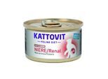 KATTOVIT Feline Diet Nassfutter Katze Niere/Renal Adult Lamm 48x85 g