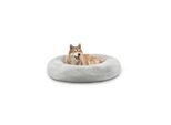 Lionto Donutbett hellgrau XXXXL