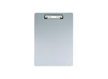 MAUL Schreibplatte 2352808 DIN A4 Klemmdicke 10mm Aluminium silber)