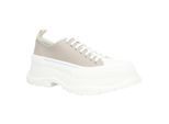 Alexander McQueen Low-Top Sneaker - Tread Sneaker 'Beige Grey' - Gr. 44 (EU) - in Weiß - für Damen
