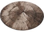 Teppich MERINOS "Ibiza 605" Gr. 10, braun, H:13mm Ø:160cm, Kunstfaser, Teppiche, Teppich, Wohnzimmer