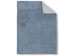 Tagesdecke BIBERNA "Tagesdecke Sherpa", taubenblau, B:150cm L:200cm, Polyester, Tagesdecken, Kuscheldecke, superweiche + warme Sherpa Wende-Decke