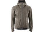 Fahrradjacke GONSO "Save Jacket Trail M", Herren, Gr. XXL, grau (terragrau), 100% Polyester, Jacken, Herren Regenjacke wind- und wasserdicht, Radjacke mit Kapuze