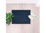 Fußmatte ANDIAMO "Easy, Made in Netherlands" Gr. 15, blau (dunkelblau), B:40cm H:5mm L:60cm, Kunstfaser, Teppiche, Schmutzfangläufer, Schmutzfangmatte, rutschhemmend, Innen- und überdachten Außenbereich