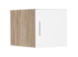 Xora Aufsatzschrank , Weiß, Eichefarben , Kunststoff , 40x40x40 cm , BQ - Bündnis für Qualität, Made in Germany, DIN EN ISO 9001 , Schlafzimmer, Kleiderschränke, Schrankzubehör
