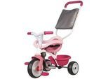 Simba Dreirad , Multicolor, Rosa , Kunststoff, Textil , 24x59.8x44 cm , Aufbewahrungsfach unter dem Sitz, Fußstützen , Spielzeug, Kinderfahrzeuge, Dreiräder