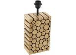 Eglo LEUCHTENFUß , Braun , Holz , Ahorn , 10x38.5x12 cm , mit Schalter , Lampen & Leuchten, Leuchtenserien