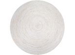 Paco Home Teppich »Viborg 595« rund 13 mm Höhe Jute, Modern, Boho, Handgefertigter Natur-Teppich
