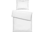 Bettwäsche Iris in Weiß ca. 140x200cm