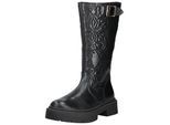 Stiefel STEVE MADDEN "STEVE MADDEN Stiefel Leder", Damen, Gr. 40, schwarz, Leder, Schuhe Stiefel