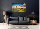 queence Acrylglasbild »Edgar« Himmel Landschaft Leuchtturm Spa Spa Bilder Wiesen & Bäume 1 Stk. tlg. Fine Art-Print in Galeriequalität
