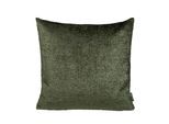 Kissenbezug PICHLER "Benisa 40 x 40 cm", grün (olivgrün), B:40cm L:40cm, Polyester, Obermaterial: 100% Polyester, Kissenbezüge, Kissenbezug
