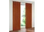 Vorhang WIRTH "Trondheim 328 g/m²" Gr. 8, rot (rotbraun), B:172cm H:160cm, Chenille, Polyacryl, Gardinen, Vorhang