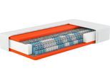 Hn8 Schlafsysteme Boxspringmatratze "Dynamic TFK, innovativer Lumatex-Hybridschaum" 25 cm hoch Raumgewicht: 40 kg/m³ 500 Federn 1 Stk. tlg. in 90x200 cm, 140x200 cm und vielen weiteren Grössen erhältlich