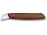 Schälmesser VICTORINOX "Wood 1 Stück, Braun", braun, Klingenlänge 2cm, Edelstahl, Holz, Kochmesser, Schälmesser