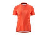 Gonso Radtrikot »Adventure Jersey Halfzip W« Damen Fahrradtrikot kurzarm, Rückentasche mit RV, Quick-Dry, Slim Fit