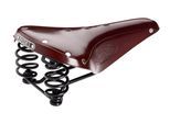 Fahrradsattel BROOKS "Flyer", braun (dunkelbraun), Fahrradsättel, Herren, B/H/L: 175mm x 275mm, Fahrradsattel, Trekking-/Citybike, B:175mm L:275mm