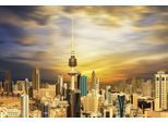 queence Acrylglasbild »Skyline« Gebäude Skyline Städte Fine Art-Print in Galeriequalität