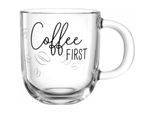 LEONARDO Tasse "Ufficio Coffee First 400 ml, 4 Stück"