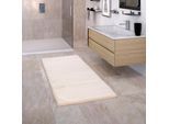 Paco Home Badematte »Comfy 340« Höhe 25 mm rutschhemmend beschichtet fussbodenheizungsgeeignet Badteppich, Soft-Touch-Oberfläche, besonders weich & flauschig