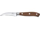 Kochmesser VICTORINOX "Grand Maître Wood", braun (holzfarben, edelstahlfarben, braun), Klingenlänge 8cm, Edelstahl, Kochmesser, Kochmesser