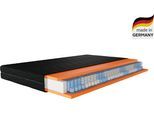 my home Taschenfederkernmatratze »Black Diamond Comfort, Matratze 90x200, 140x200 cm & weitere Grössen« 20 cm hoch 500 Federn 1 Stk. tlg. 7-Zonen, H2 / H3 / H4, ergonomisch, atmungsaktiv