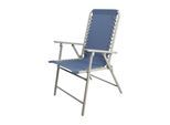 Campingstuhl KOOR "comfort blau", blau, Stühle, B/H/T: 65cm x 58cm x 56cm, Polyester, Campingstuhl, B:65cm H:58cm T:56cm