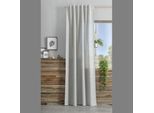 Vorhang NEUTEX FOR YOU "Alora Eco" Gr. 1, silber (silberfarben), B:144cm H:245cm, Baumwolle, Polyester, Gardinen, Vorhang