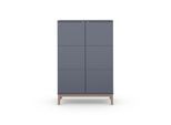 andas Highboard "Maryd" 1 Stk. tlg. Hochkommode mit Untergestell in Holzoptik