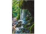 Artland Wandbild »Moosbedeckter Wasserfall« Wasserfallbilder 1 Stk. tlg. als Alubild, Outdoorbild, Leinwandbild, Wandaufkleber, versch. Grössen