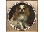 queence Acrylglasbild "Spaniel" Gemälde Hund Hunde Hundebilder Kunst Tiere Fine Art-Print in Galeriequalität