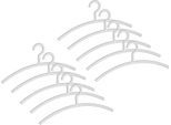 WENKO Kleiderbügel "Mir" Kunststoff, 45 cm