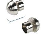 Liedeco Gardinenstangen-Endstück für Gardinenstange Ø 28 mm