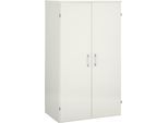 PC-Schrank VOGL MÖBELFABRIK "Nick", weiß, B:80cm H:138cm T:50cm, Sekretäre, Computerschrank, Sekretär, Maße 80x50x138 cm, Made in Germany