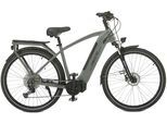 E-Bike MAXTRON "MTS 20X" Gr. 54, grau (grau, schwarz), Elektrofahrräder, Damen, 54cm, 28 Zoll (71,12cm), Pedelec, Elektrofahrrad für Herren, Topseller
