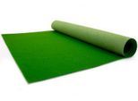 Läufer "PODIUM", grün, B:100cm H:2,6mm L:1.200cm, Polypropylen (PP), PRIMAFLOR-IDEEN IN TEXTIL, Teppiche, Läufer, Breite 100 cm, robuster Nadelfilz, Uni-Farben