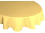 Tischdecke WIRTH "Neufahrn" Gr. 1, gelb, B:130cm L:190cm, Kunstfaser, Tischdecken, Tischdecke, oval