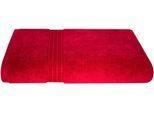 Duschtuch DYCKHOFF "Siena", rot (granat), B:70cm L:140cm, Frottier, Obermaterial: 100% Baumwolle, Handtücher, mit Bordüre