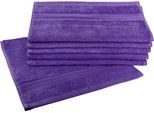Gaestehandtuecher DYCKHOFF "Siena", lila (ultraviolett), B:30cm L:50cm, Frottier, Obermaterial: 100% Baumwolle, Handtücher, mit Bordüre